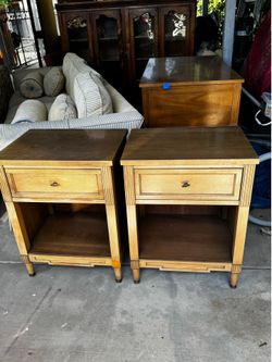 Matching Nightstands – 2 Drawer Set