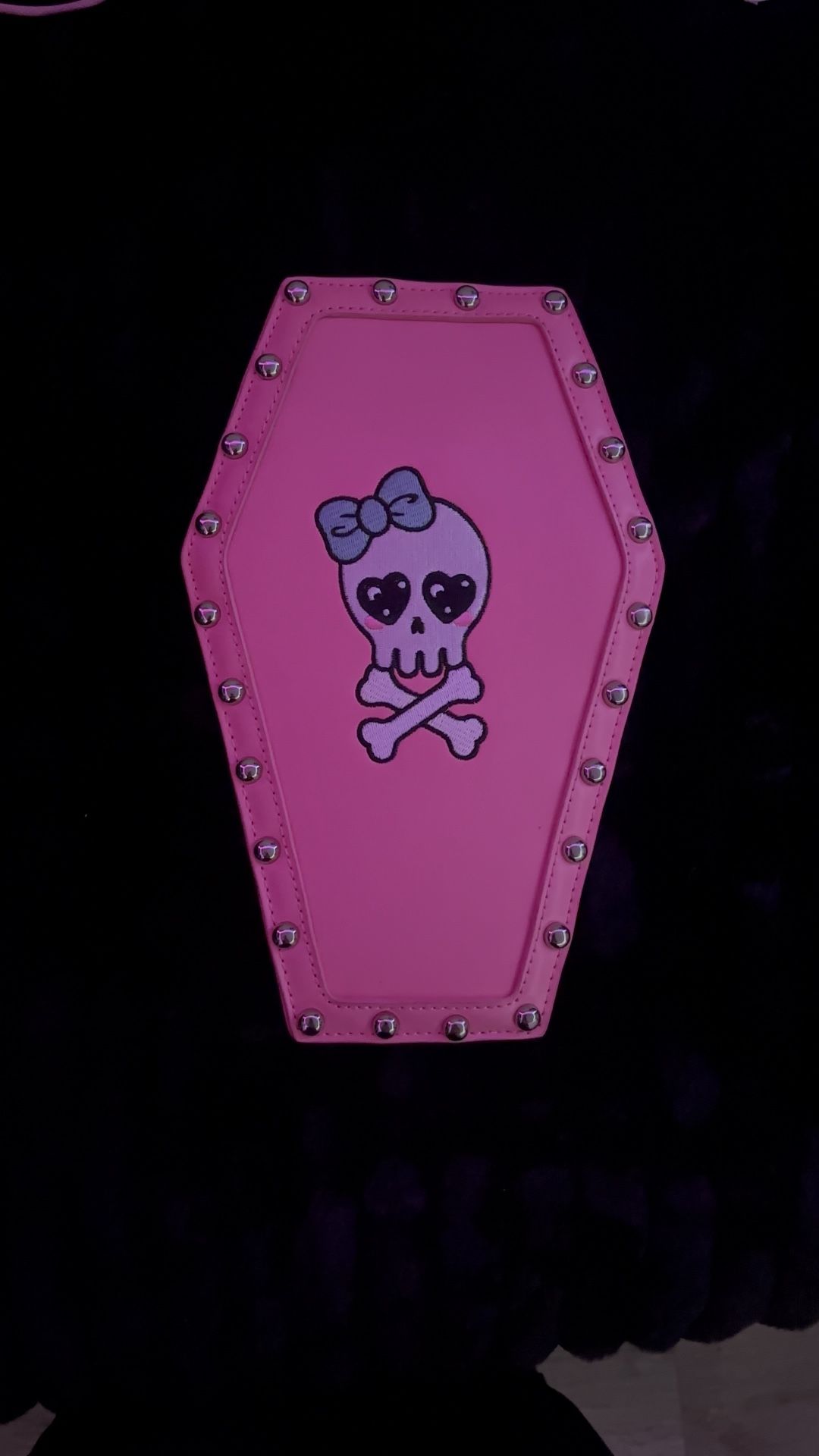 Coffin Backpack- Pink