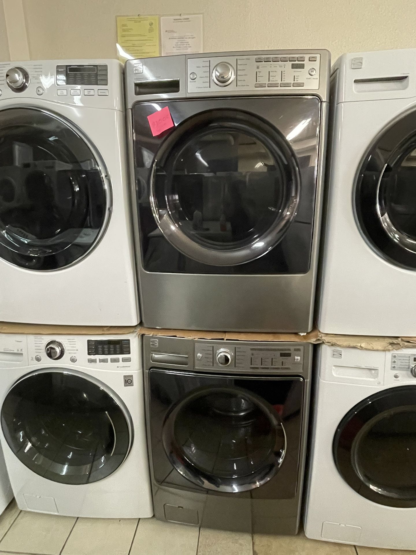 Kenmore Elite Front Load Washer And Electric Dryer 
