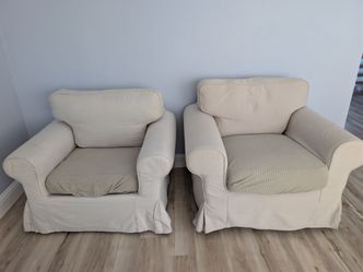 IKEA Ektorp Armchairs – Set of 2