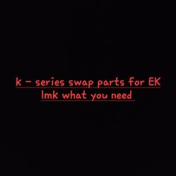 k series swap parts 