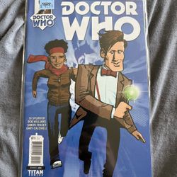 Doctor Who 11th Doctor Year 2 #1 Jake Variant Cover [Titan Comic]