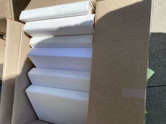 16 White Covered Books