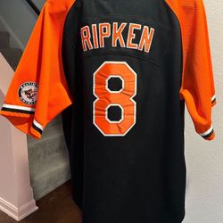 Cal Ripken Baltimore Orioles Nike Baseball Jersey 