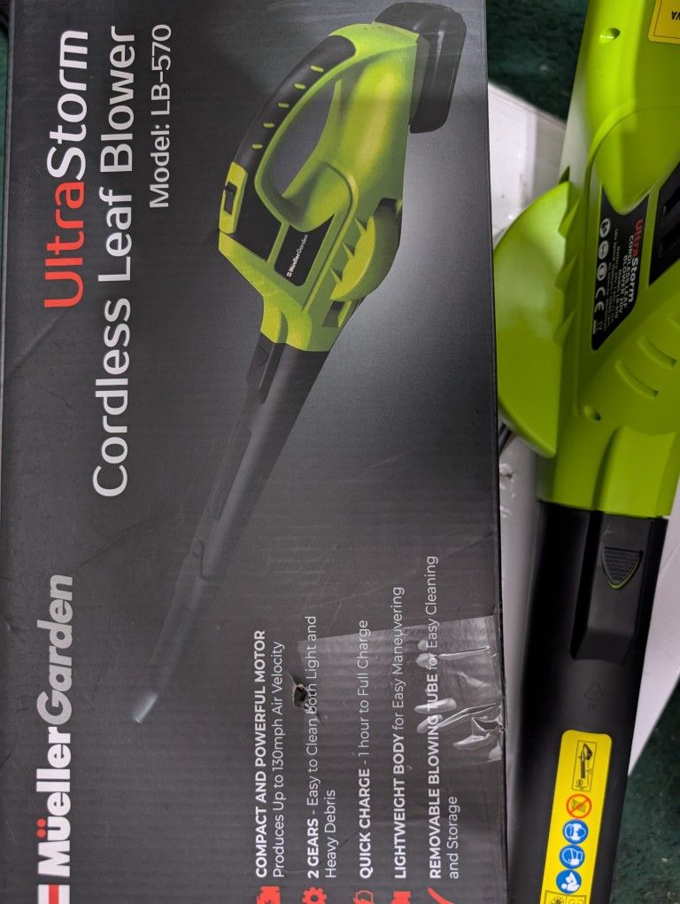 Ultra Storm Cordless Leaf Blower 