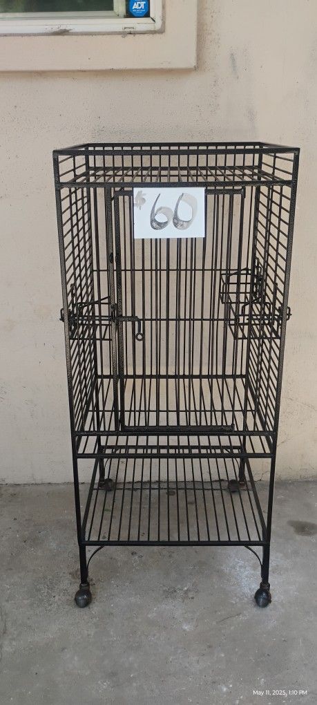 Solid Wrought Iron Birdcage