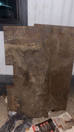 Heavy metal plates
