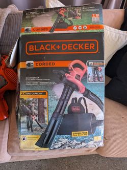 Black and Decker 3 in 1 Leaf Blower/Vacuum/Mulcher