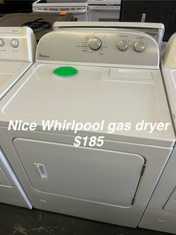 Nice Whirlpool Gas Dryer 