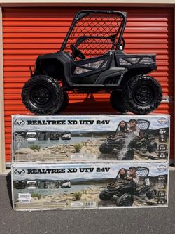 24V UTV Ride On Electric Vehicle