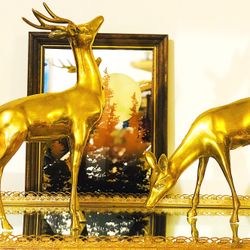 Solid Brass Deer 