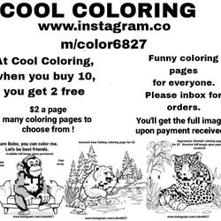 Funny Coloring Pages 