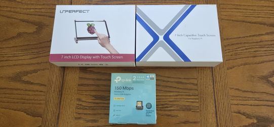 TWO 7" Touch Screen Raspberry Pi Monitors