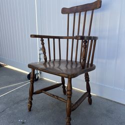 Antique Comb Back Chair