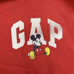 Disney Gap Mickey Hoodie Sweater Youth Sweatshirt Disneyland Kids Size M 8