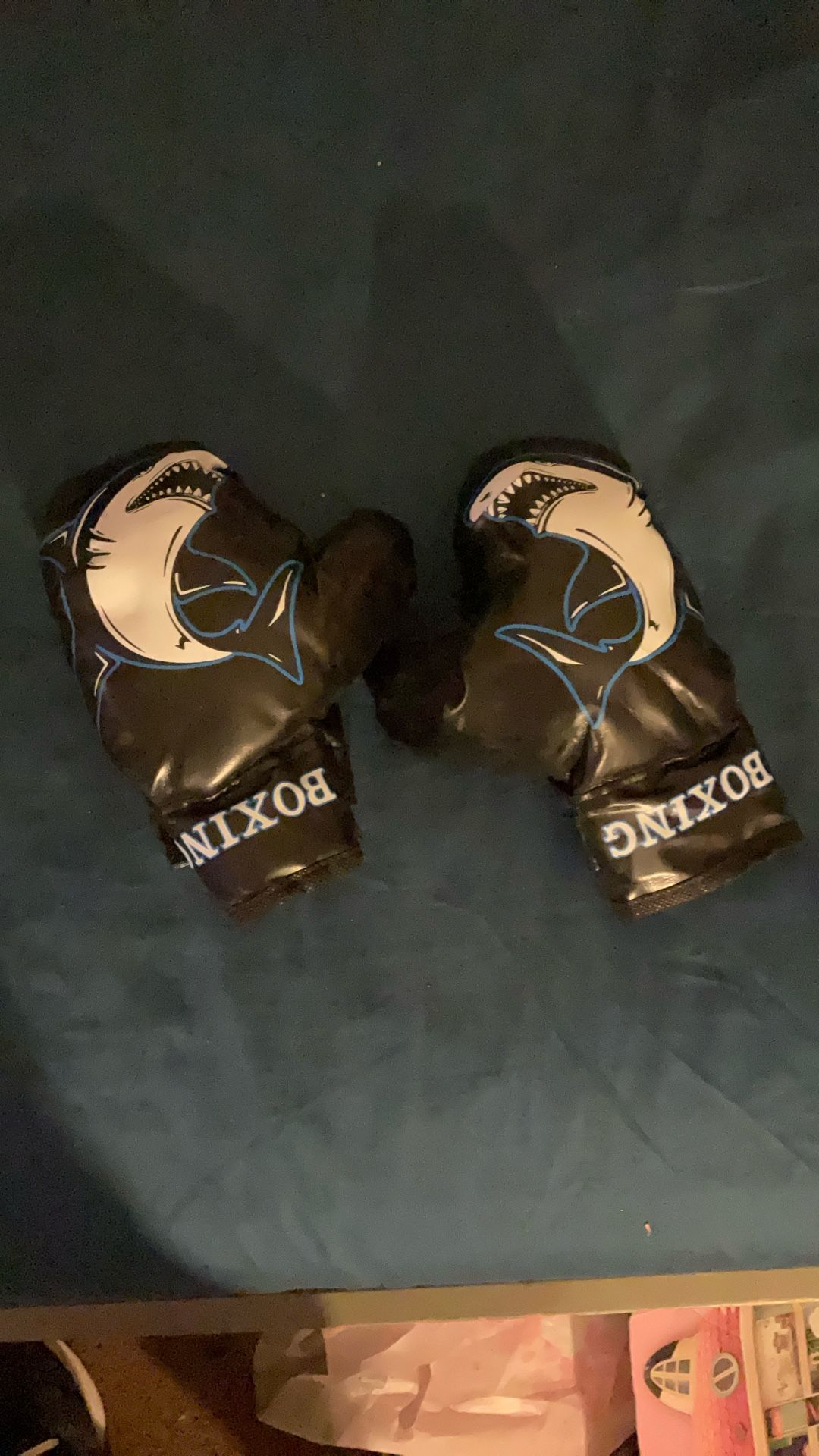 Kids Playing Boxing Gloves