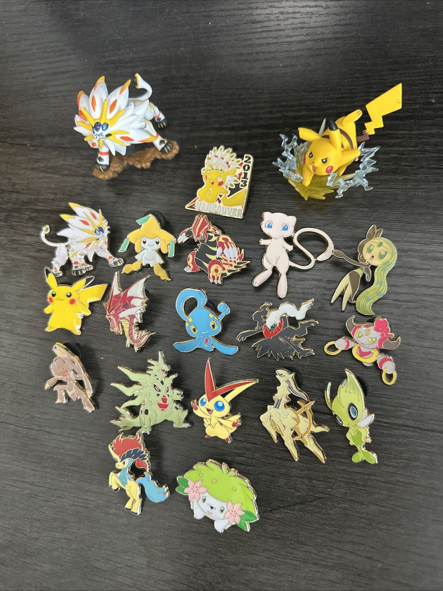 Lot Of Pokemon Pins/Figures