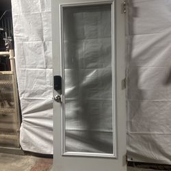 Metal exterior French door 2’8” x 6’8”