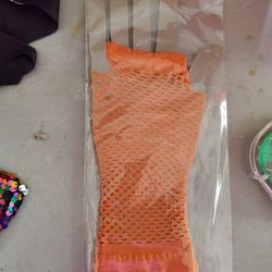 Halloween Fishnet Gloves, New
