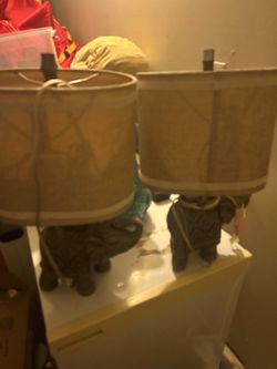 Elephant lamps