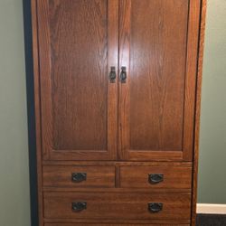 Armoire 
Could be used as a dresser too.