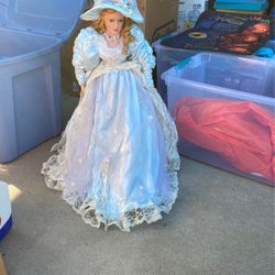 Porcelain Antique Doll