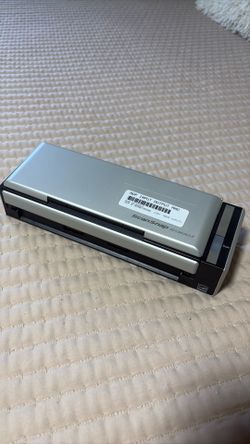 Fujitsu ScanSnap S1300i portable color duplex document scanner.