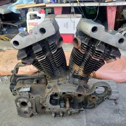 Vintage motorcycle motors