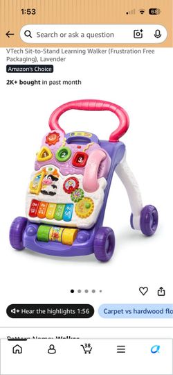 Vtech walker for babies- brand new