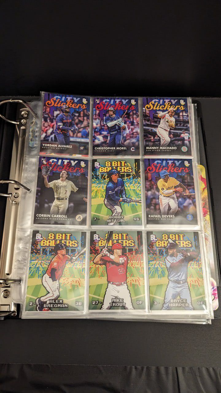 Topps Baseball Cards 8 Bit Set