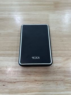 Tumi Portable Leather Battery Bank (12000mah)