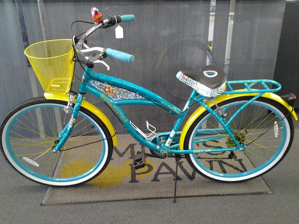 Jimmy Buffett 26" Ladies Margaritaville beach cruiser bicycle