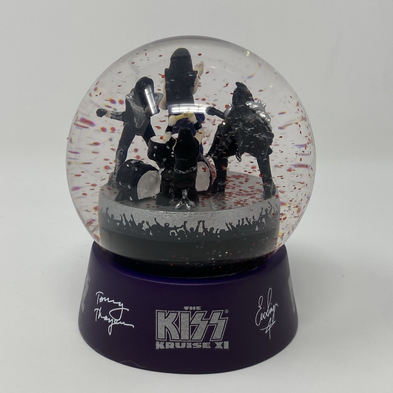 Kiss Kruise XI Official Glass/Resin Snow Globe! Week 2! New!