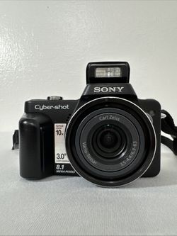 Sony Cyber-shot DSC-H10 8.1MP 3LCD Screem Digital Camera With 10X Óptical Zoom