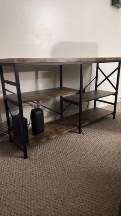 Multi-Tiered Entry Shelf