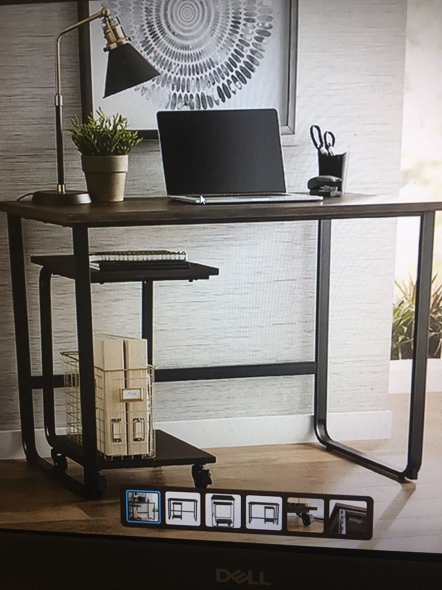 Members Mark Dakota 2-Piece Writing Desk And C Table Set