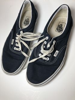 Vans Classic Old school Black and white Lace Up sneakers Skate Mens 10.5