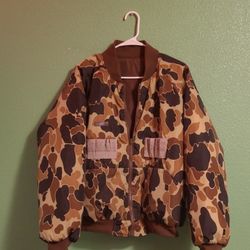 Vintage 80's 90's Columbia Fishing Camo Jacket