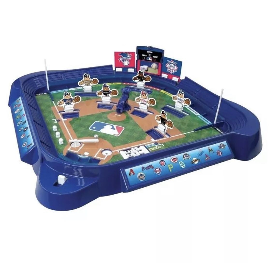 MLB Slammin Sluggers Table Baseball Game