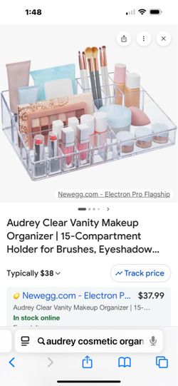 New Audrey cosmetic organizer