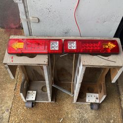 Brand New Set Of Flat Panel Tail Lights 