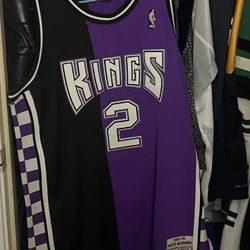 authentic Mitchell and ness Mitch Richmond jersey 