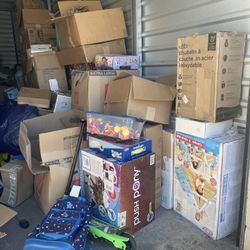 Toys Storage unit pallets new and return