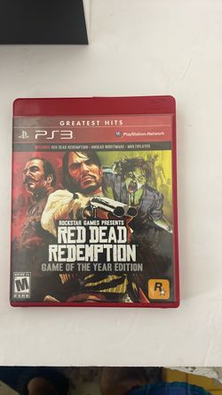 Red Dead Redemption - Game of the Year Edition (PlayStation 3, 2011) Complete