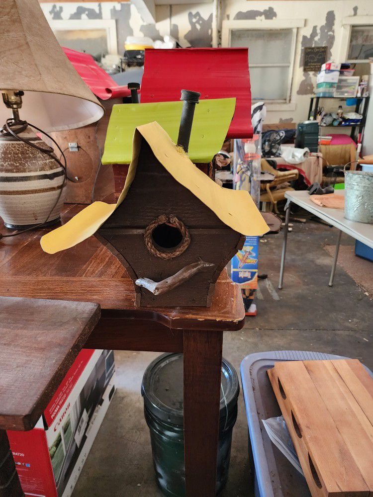 Birdhouse Unique Handcrafted 