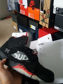 Jordan 5 Supreme size 9.5 $300 No Box