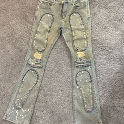 Stacked Jeans