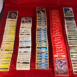 Minnesota Twins Team Sets Of Baseball Cards - Lot Of 5