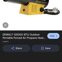 Propane Heater
