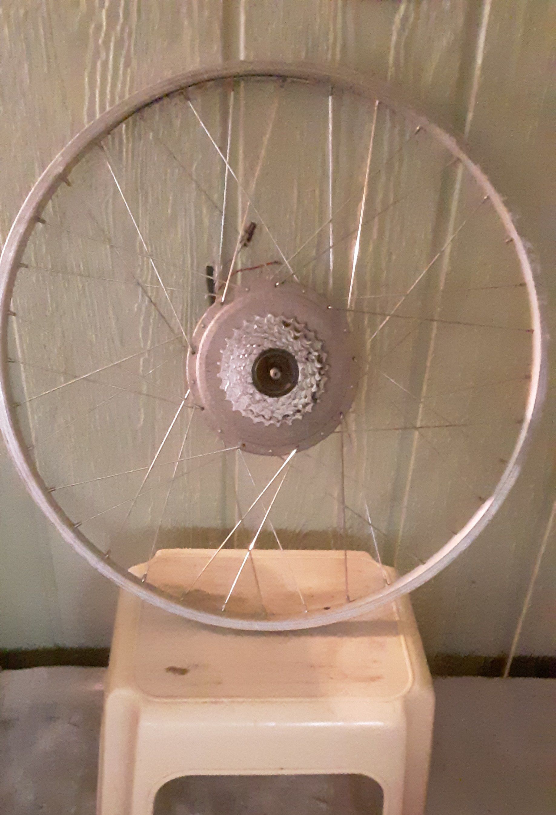 Heinzmann 26" electric bicycle wheel